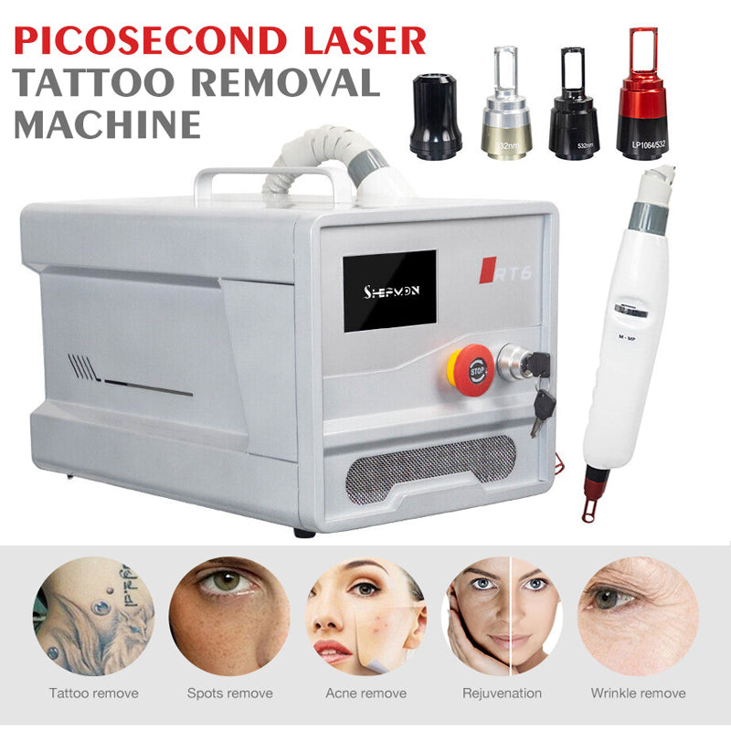 Carbon Peel Picosecond Laser Tattoo Removal Machine freckle Pigment Removal Skin Rejuvenation Imagen principal del producto