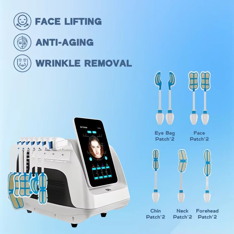 Facial Skin Tightening Magnetic RF PE Face Lifting Muscle Tightening EMS Machine