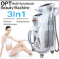 3IN1 IPL OPT Hair Removal Nd Yag Laser Tattoo Removal RF SKIN REVENATION Machine