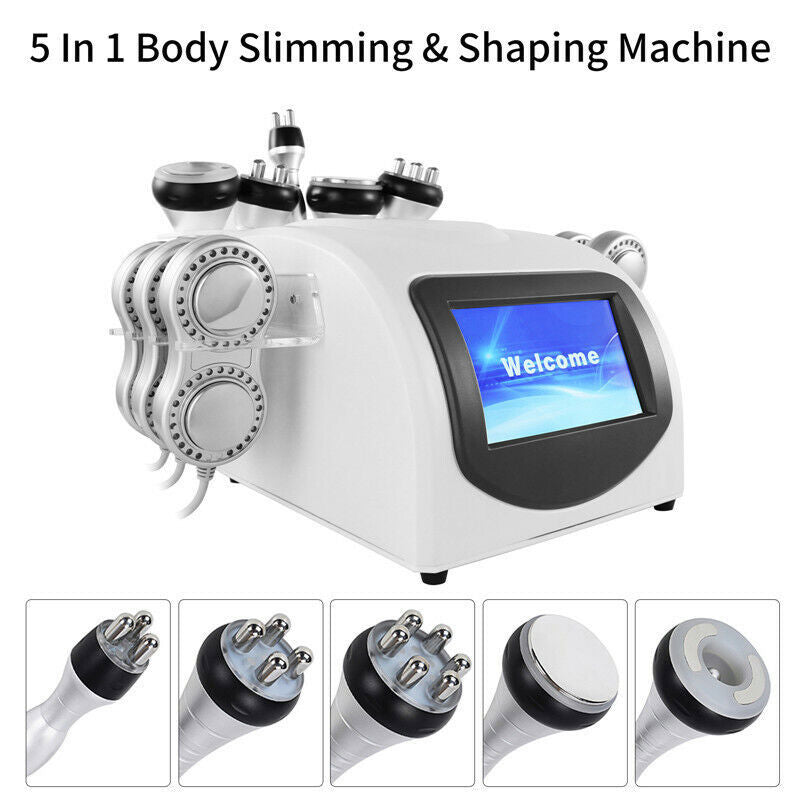 40K Cavitation Body Slimming Machine Vacuum Radio Frequency Skin Care Fat Removal Imagen principal del producto