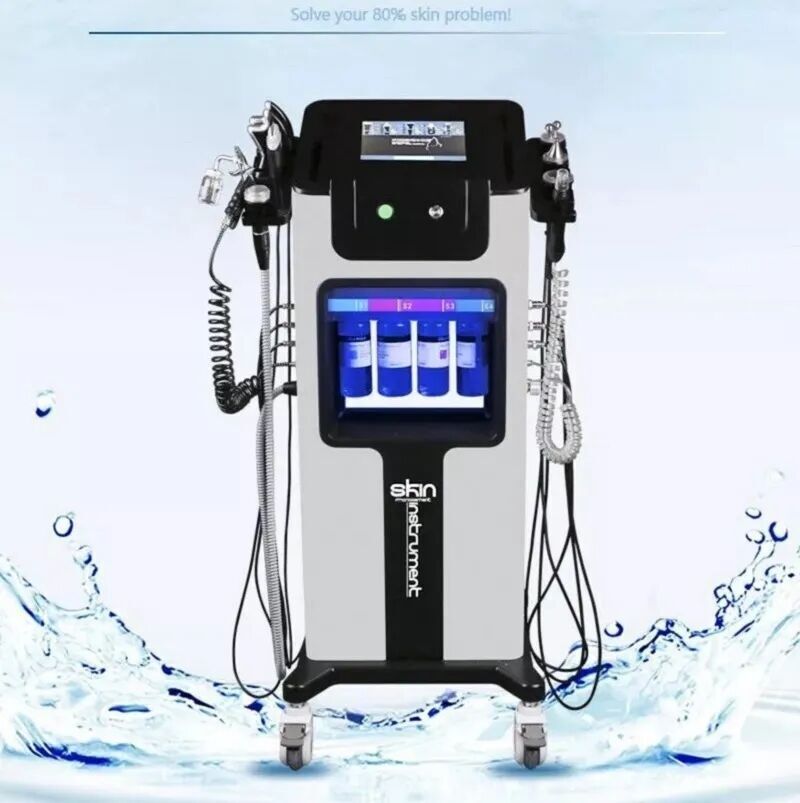 Hydra Machine Water Facial Hydro Face Cleansing Wrinkle Removal Dermabrasion Spa Imagen secundaria del producto