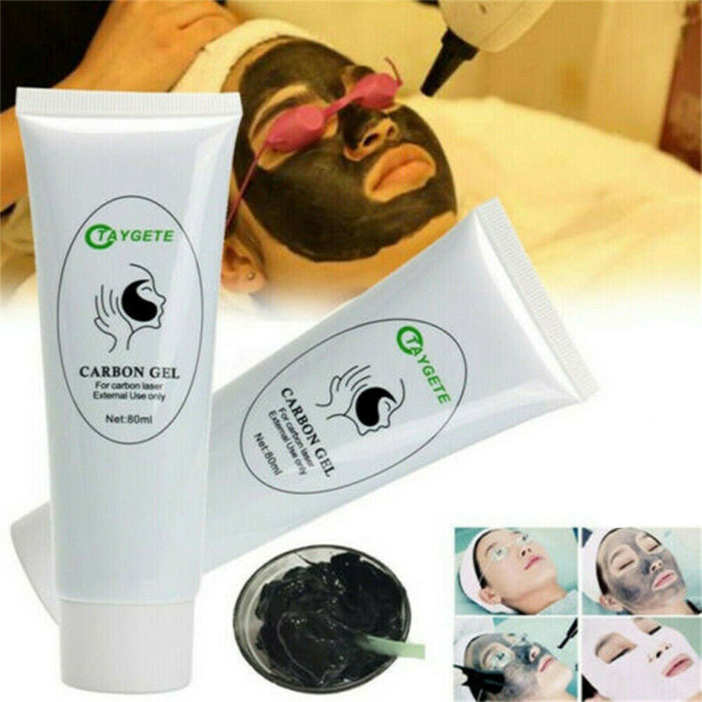 50ML Carbon Cream Gel For Skin Yag Laser Black Doll Skin Rejuvenation Spa Imagen principal del producto