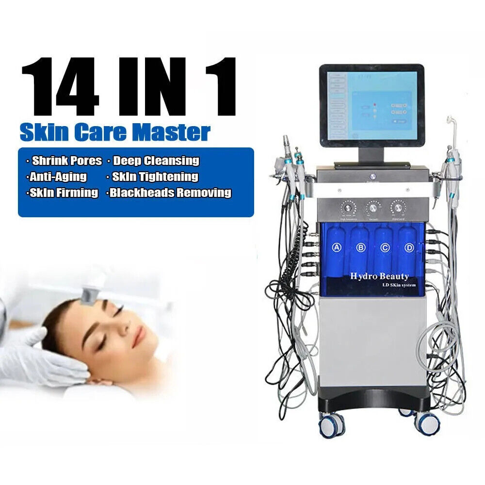 Hydra Machine Water Facial Hydro Face Cleansing Skin Tightening Dermabrasion Spa Imagen principal del producto