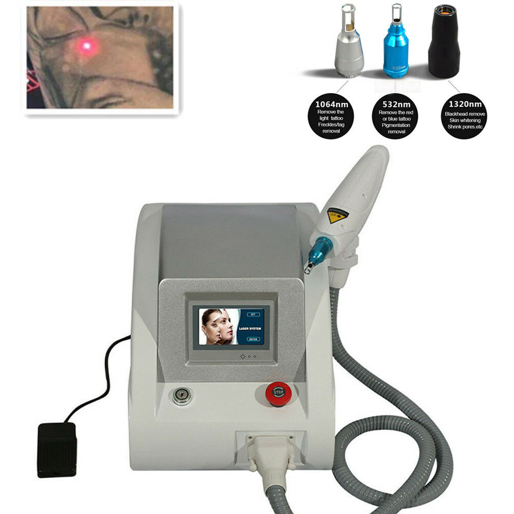 ND YAG Laser Tattoo Removal Pigmentation Treament Carbon Peeling Beauty Q-switch Machine Imagen secundaria del producto