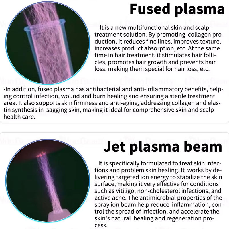 Cold Plasma Fusion Plasma Machine Increase Collagen Anti Wrinkle Spot Lightening