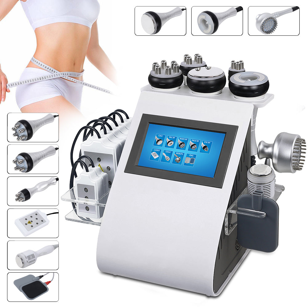 9in1 40k Cavitation Lipolaser RF Vacuum fat reduce Slimming Machine Body Shaping Imagen principal del producto