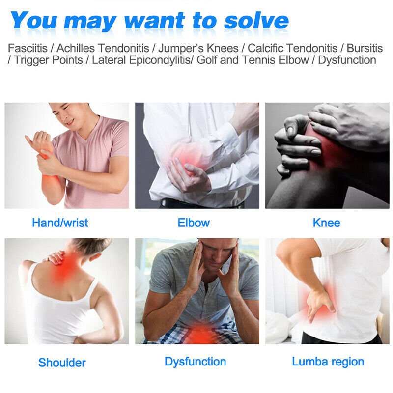 Electromagnetic Shockwave ED Therapy Machine Physiotherapy Pain Relief Muscle Relaxing Massager