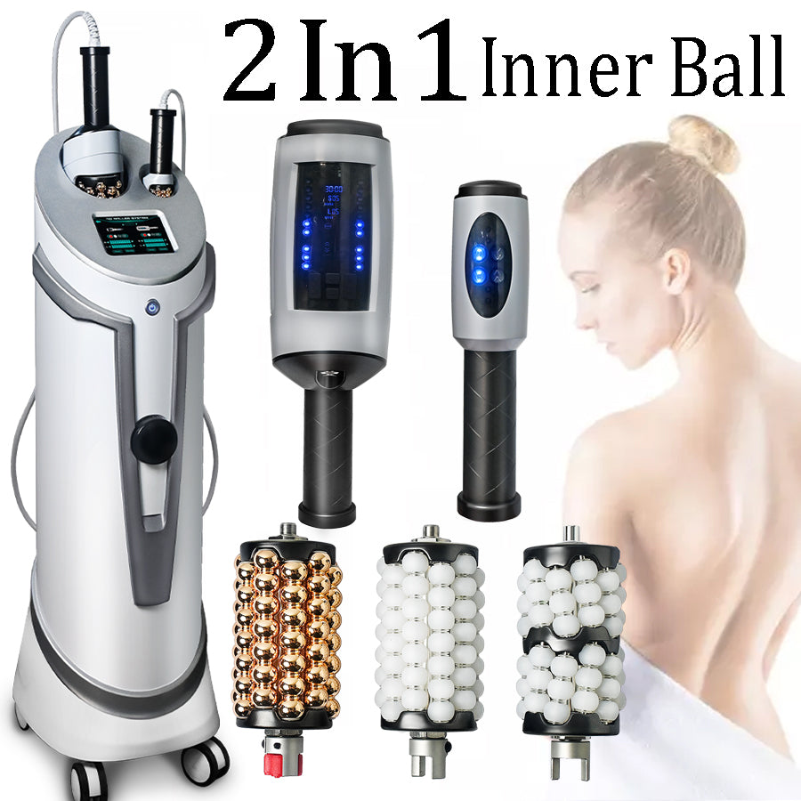 2IN1 Inner Ball Roller Body Slimming Machine Lymphatic Drainage Therapy Weight Loss Imagen principal del producto