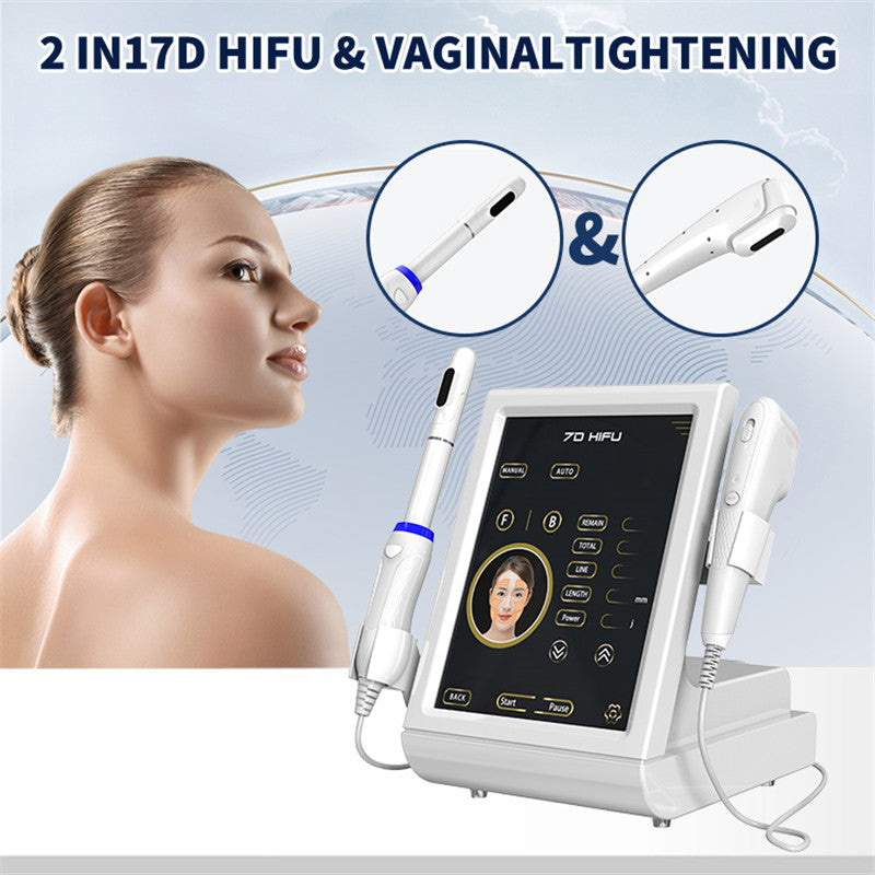 Ultrasound 7D HIFU Facial Lifting Vaginal Hifu Tightening Wrinkle Removal Machine Imagen principal del producto