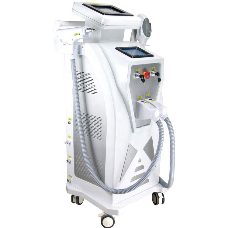 3IN1 IPL OPT Hair Removal Nd Yag Laser Tattoo Removal RF SKIN REVENATION Machine