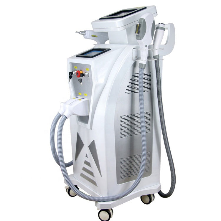 3IN1 IPL OPT Hair Removal Nd Yag Laser Tattoo Removal RF SKIN REVENATION Machine