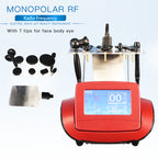 Facial Radio Frequency Monopolar RF skin tightening Rejuvenation CET RET Body Slimming Machine