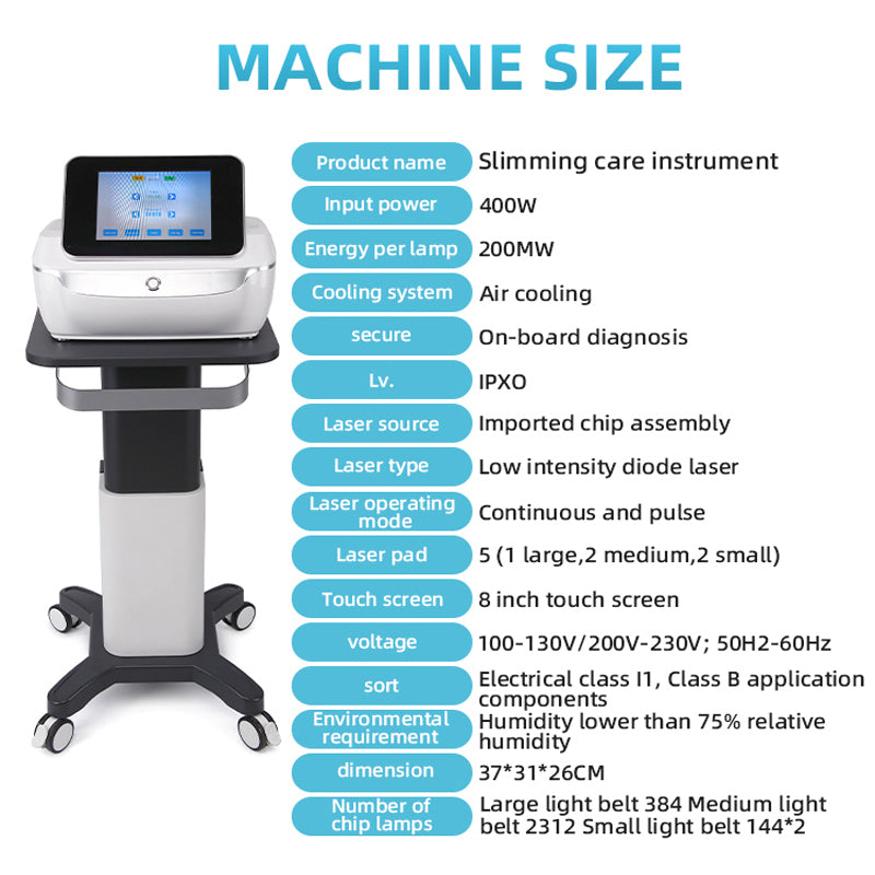 Max lipo Red Light 5D  aser Therapy Machine Fat Reduction Skin Tightening Body Sculpting Wrinkle Removal