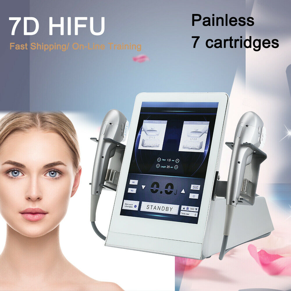 7D HIFU Machine Anti Aging Face Lift Skin Care Wrinkle Removal Body Slimming Imagen secundaria del producto