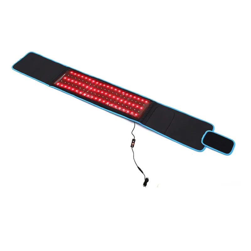 2 In 1 Infrared Red LED Light Therapy Waist Belt Wrap Pain Relief Body ...