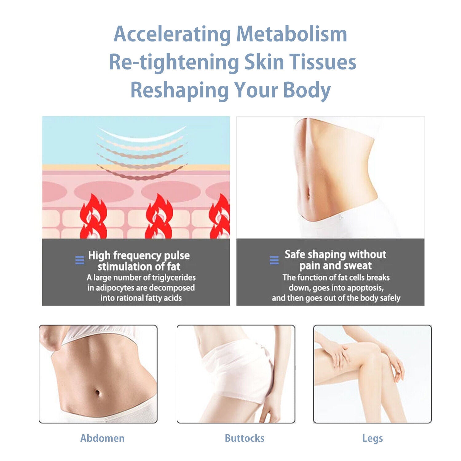 2/4 Handles RF Body Contouring Machine | Build Muscle & Burn Fat Non-Invasive Fat Loss