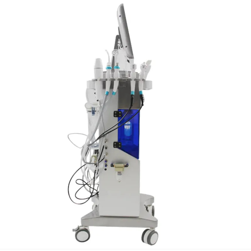 14 in 1 HydraFacial Machine RF Hydro Dermabrasion Oxygen Spray Diamond Peeling for Skin Care Spa