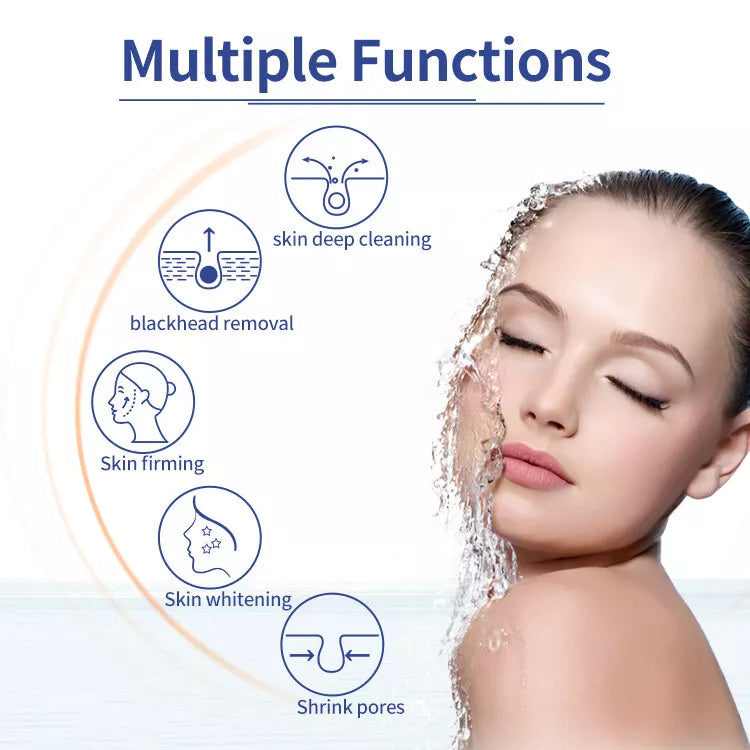 14 in 1 HydraFacial Machine RF Hydro Dermabrasion Oxygen Spray Diamond Peeling for Skin Care Spa
