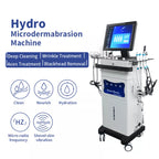 14 in 1 HydraFacial Machine RF Hydro Dermabrasion Oxygen Spray Diamond Peeling for Skin Care Spa