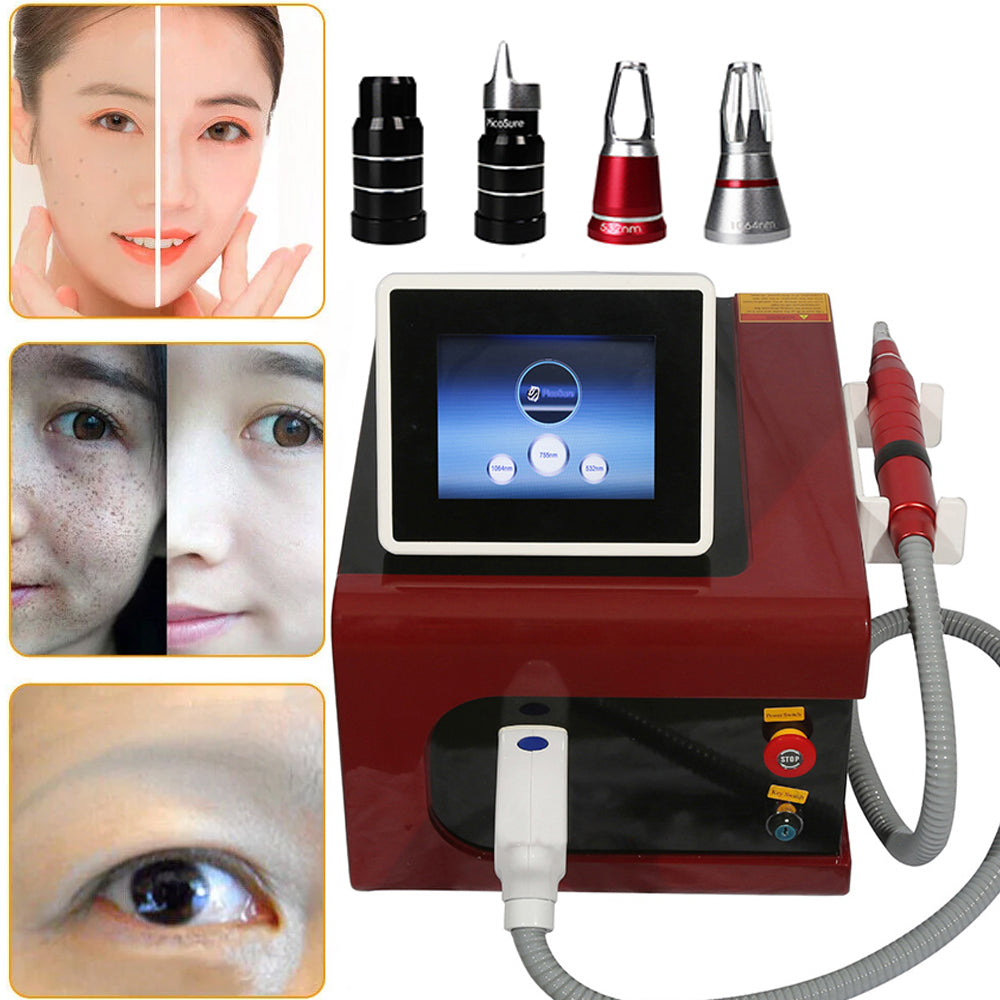 Picosecond Laser Tattoo Removal Machine Pico Laser For Skin Rejuvenation Pigment Imagen principal del producto