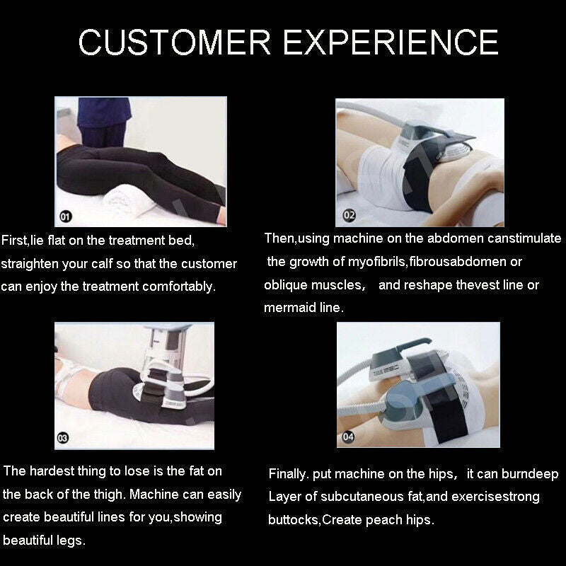 Body Slimming Sculpting Muscle Stimulator Machine Belly Fat Removal Butt Lifting