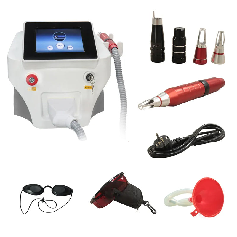 Picosecond Tattoo Removal Skin Rejuvenation Salon Q Switch Pico Laser Machine Imagen secundaria del producto
