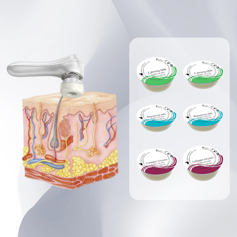 A0655 2023 New Arrivals 5D Magnetic Quantum facial beauty equipment for skin tightening wrinkles removal moisturizing