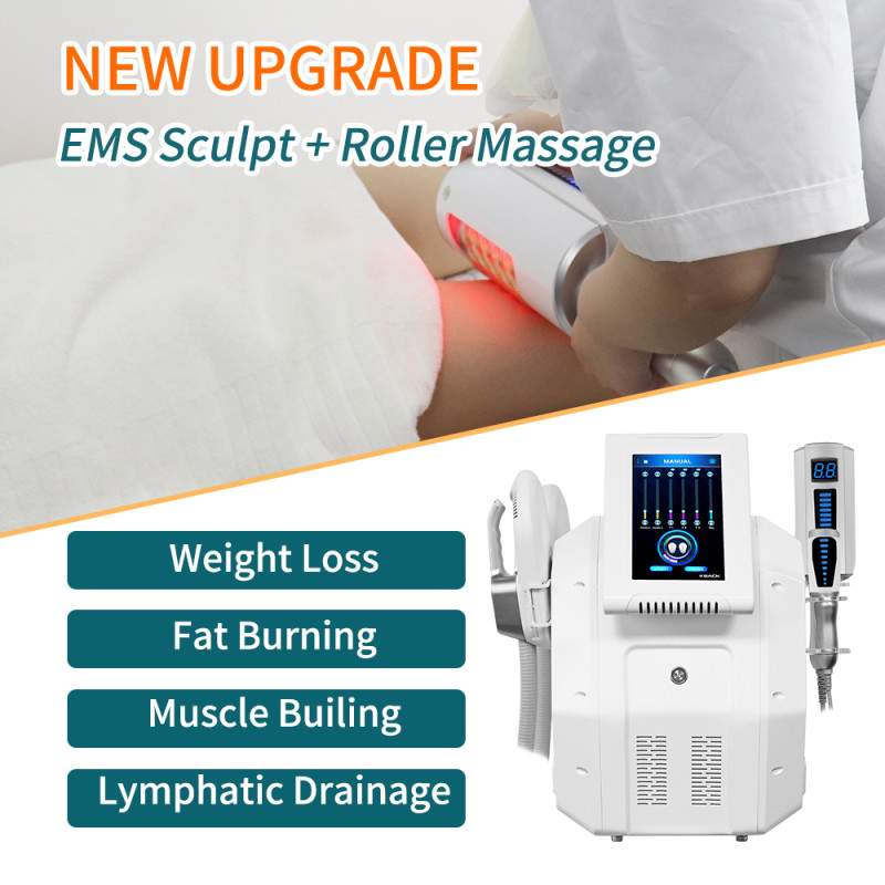 A0241-2A Portable 2 In 1 Body Sculpting Machine Fat Reduction Vacuum Therapy Machine Cellulite