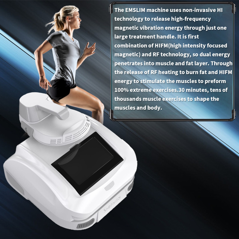 A0267 Home Use Single Handle Electromagnetic Ems slim Body Sculpting Muscle Stimulation Machine For Fat Burning