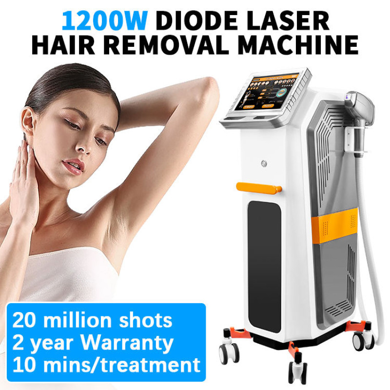 A0418 Latest 810nm Laser Diode Permanent Hair Removal Machine For Pigment Removal
