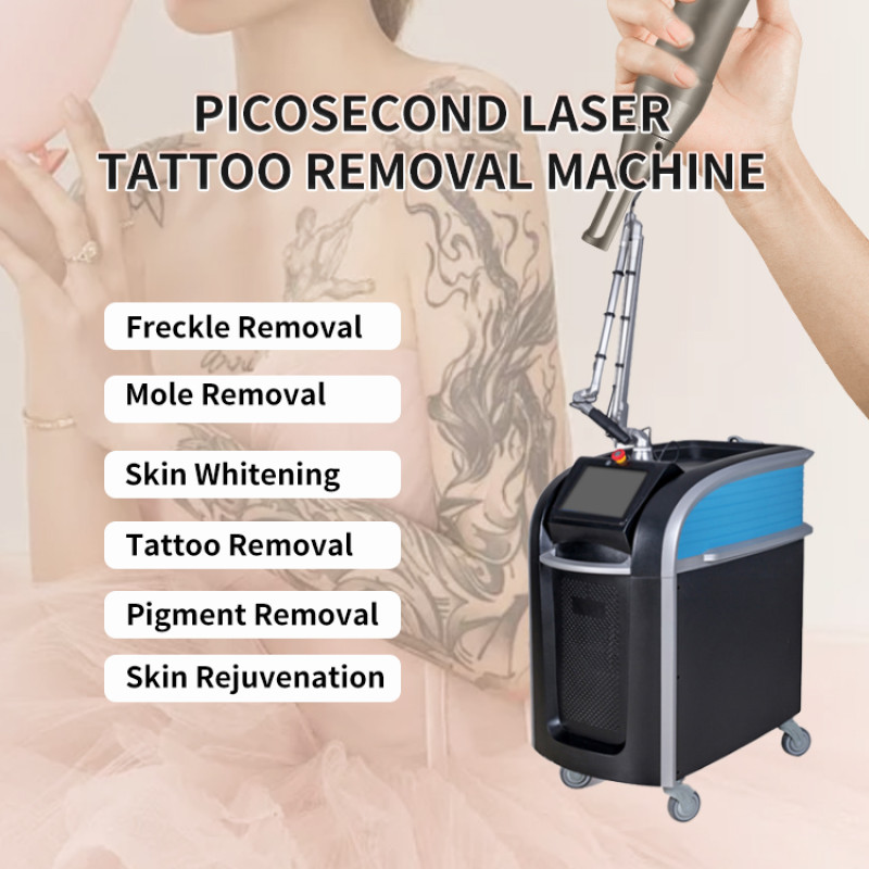 A0513 Nd Yag Laser 532nm 1064nm 755nm Picosecond Pico Laser Q-switched Tattoo Removal Machine