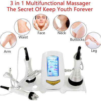 BP0142 Trending 2023 Portable 3 in 1 radiofrequency cavitation rf 40k ultrasonic cavitation slimming machine / 40k cavitation
