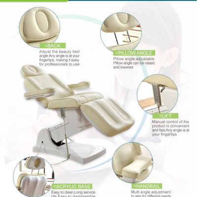 F085 Factory Wholesales Automatically Electric Beauty Salon Bed F085 Factory Wholesales Automatically Electric Beauty Salon Bed