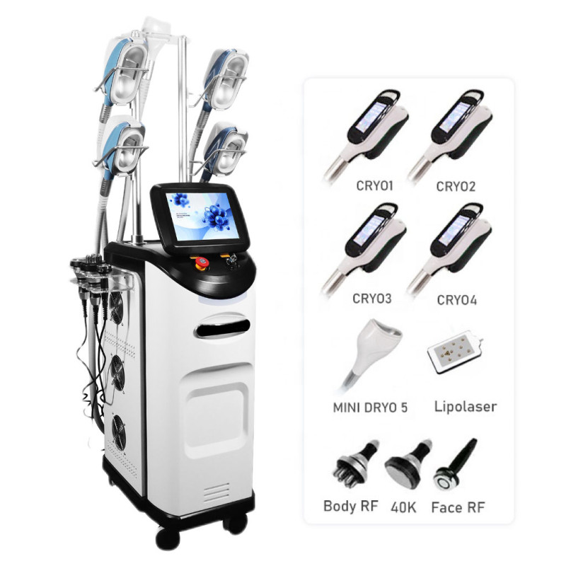 S28 Factory Sale 360° Cryolipolysis Slimming Machine with Cavitation RF Lipolaser