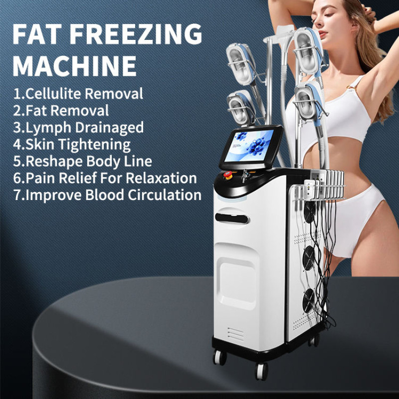 S28 Factory Sale 360° Cryolipolysis Slimming Machine with Cavitation RF Lipolaser