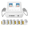 A0259 Two handles 7D hifu facial lift machine with 7 cartridges