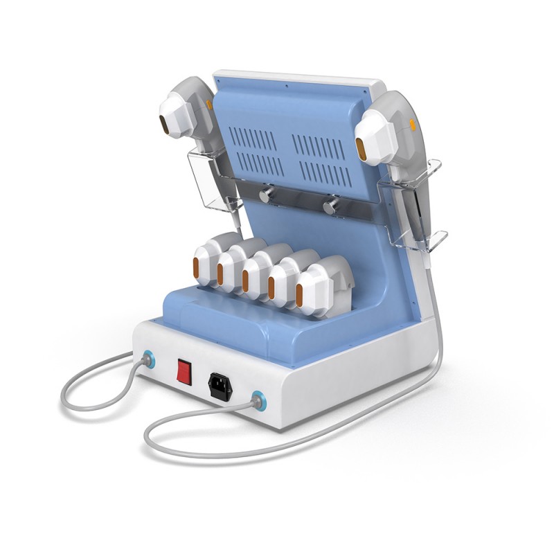 A0246 Two handles 7D hifu facial lift machine with 7 cartridges