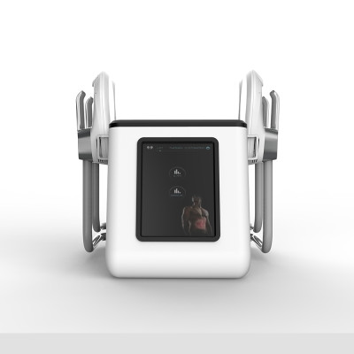 A0247C Newest 4 handles hi-emt ems body sculpting machine / emslim