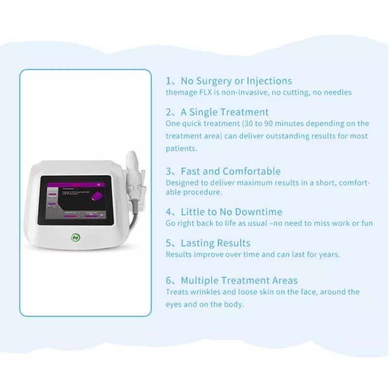 A0920 Portable/vertical rf thermagic anti age face lift wrinkle removal skin tightening beauty machine
