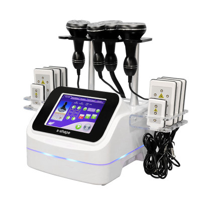 B0104 Professional 40k 80k 5 in 1 Ultrasonic Liposuction S Shape Cavitation Machine 