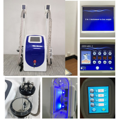 S16 5 in 1 Cryolipolysis Fat Freezing Cavitation RF Slimming Machine