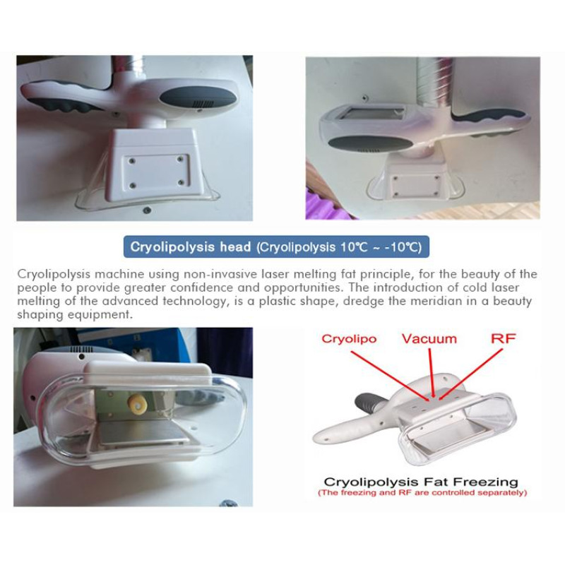 S20B 5 in 1 Cryolipolysis Fat Freezing Cavitation RF Slimming Machine