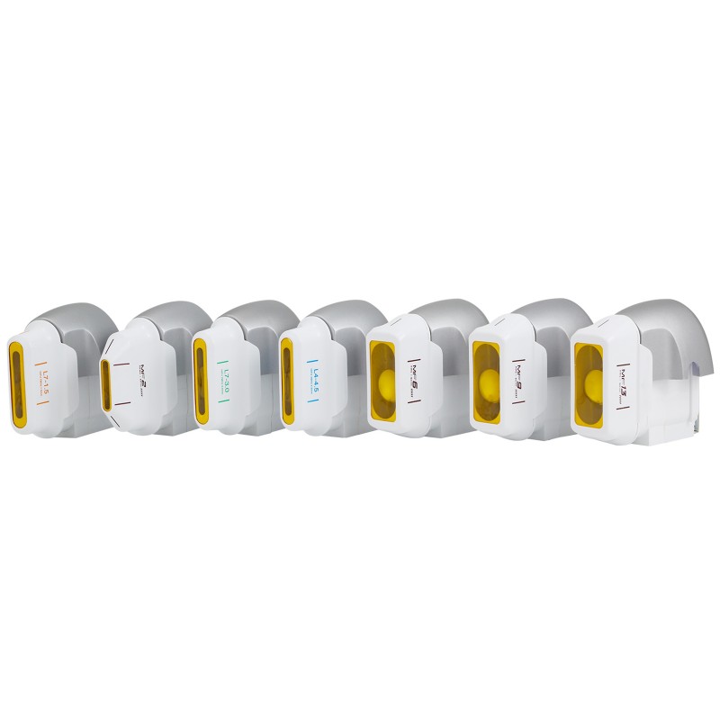 A0246 Two handles 7D hifu facial lift machine with 7 cartridges