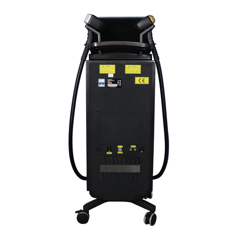 A0411B  Newest ICE Sopranoal AlmaDiode Laser Hair Removal Machine with two handles