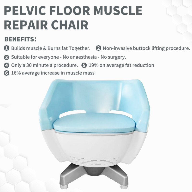E0431 Ems muscle stimulator pelvic floor muscle trainer emslim massage pillows seat cushion chair