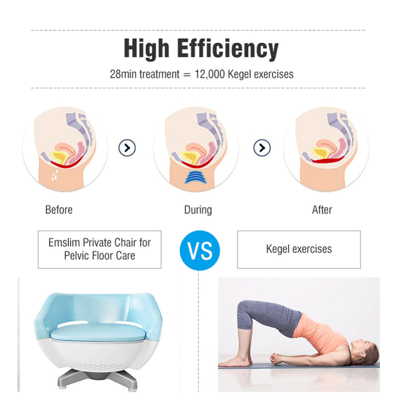 E0431 Ems muscle stimulator pelvic floor muscle trainer emslim massage pillows seat cushion chair