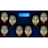J0108 2023 New Portable 3d AI Wood Lamp Skin Detector Tester Analyzer Reveal Facial Scanner Face Camera Visia Skin Analysis Machine