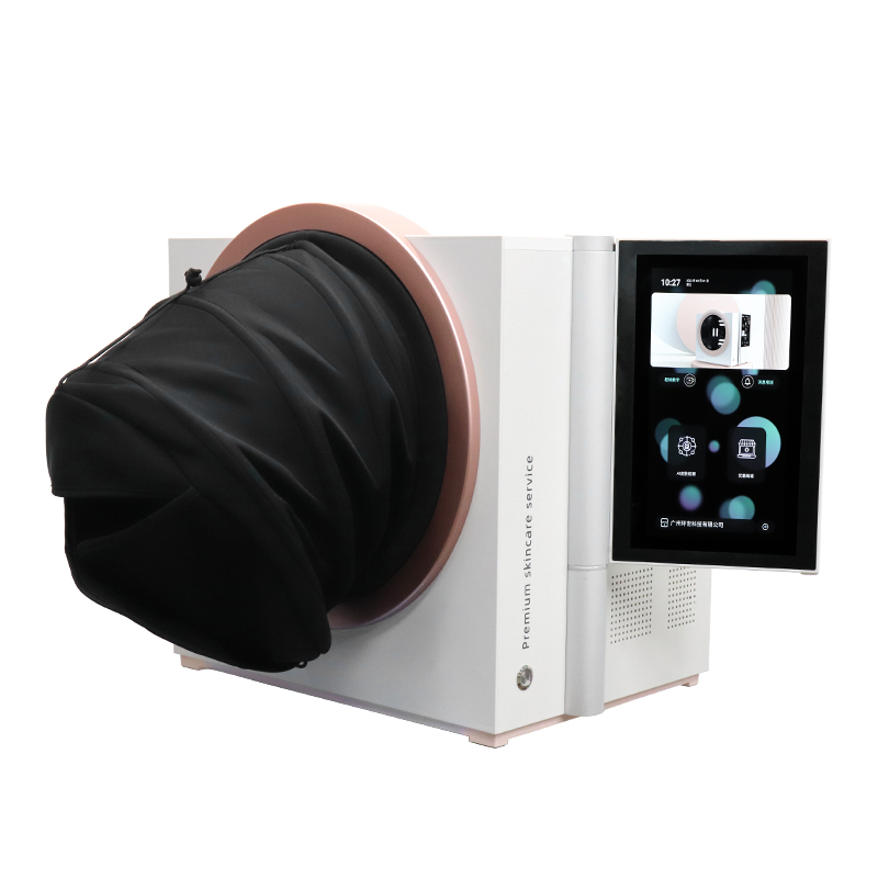 J0108 2023 New Portable 3d AI Wood Lamp Skin Detector Tester Analyzer Reveal Facial Scanner Face Camera Visia Skin Analysis Machine